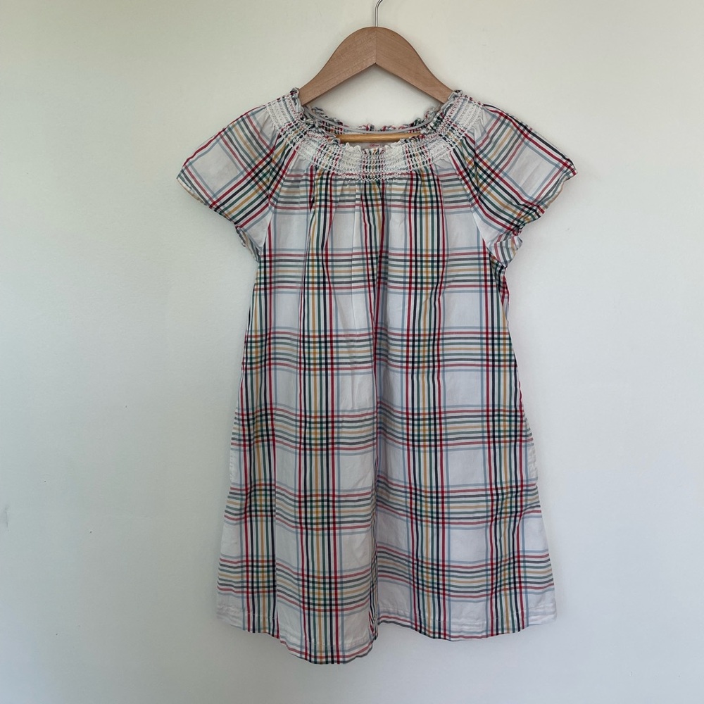 Hanna Andersson Plaid Smocked Dress